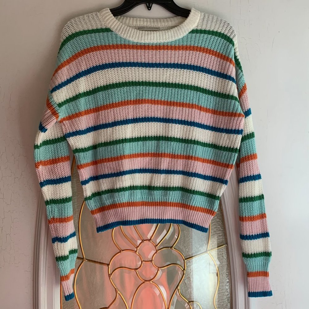Urban Outfitters Multicolor Striped Sweater